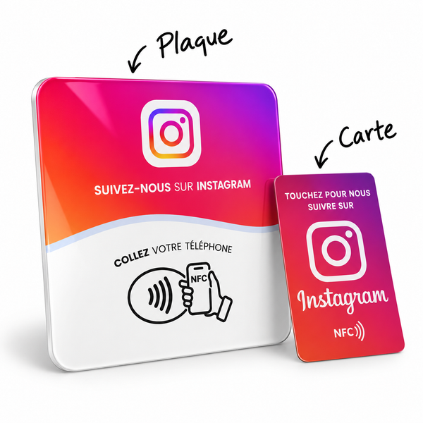 Plaque & Carte Instagram