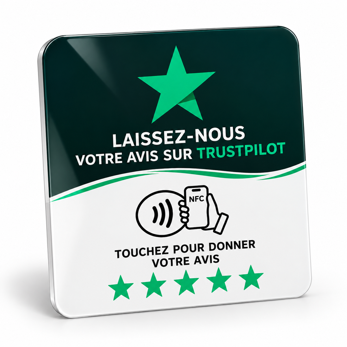 Plaque Trustpilot