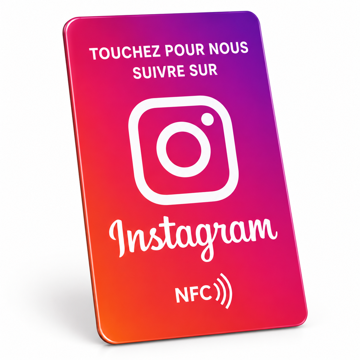 Plaque & Carte Instagram