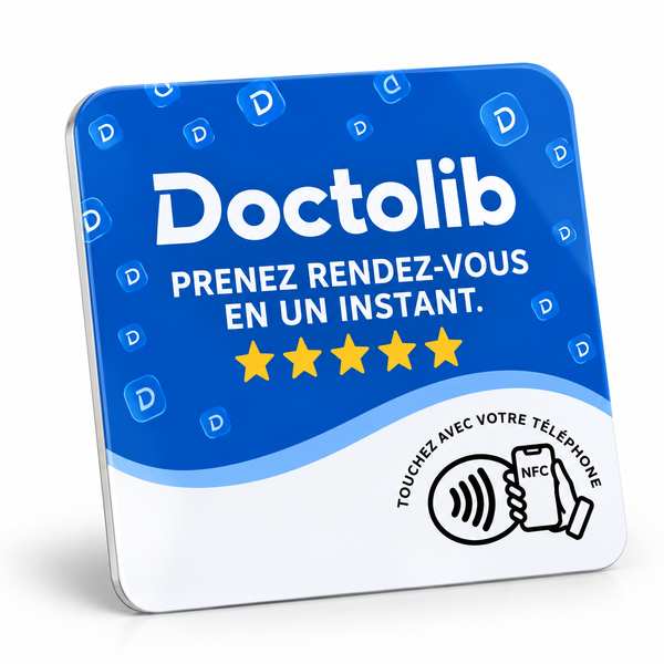 Plaque Doctolib